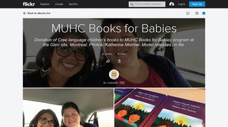 MUHC Books for Babies | Flickr