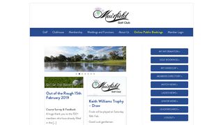 Members Home - Muirfield Golf Club