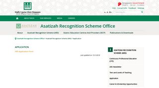 Muis: Asatizah Recognition Scheme