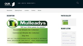 Mulleadys Waste Management – OurCounty.ie