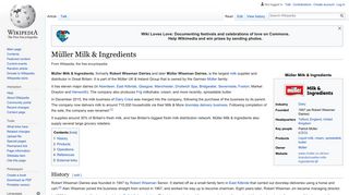 Müller Milk & Ingredients - Wikipedia