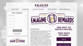 Emagine Rewards | Emagine Entertainment