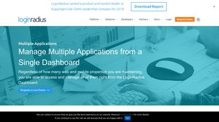 Manage Multiple Applications from a Single Dashboard | LoginRadius