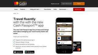 mobile app - Multi-currency Cash Passport