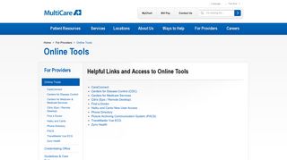 Online Tools | MultiCare
