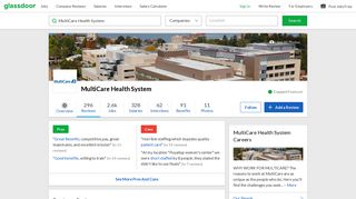 MultiCare Health System - Never would work here again. | Glassdoor
