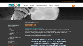HCM CLOUD – Multinet Pakistan