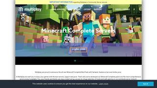 Minecraft Servers - Rent Minecraft Game Servers | Multiplay