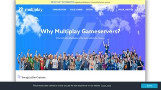 Why Multiplay Gameservers?