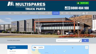 Locations - MultiSpares Truck Parts