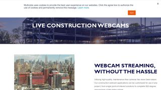 Construction Webcams, Live Construction Cameras | Multivista