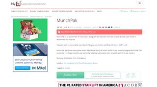 MunchPak | MSA