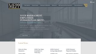 Management Employees Pension Plan: MEPP