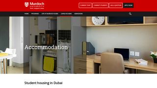 Murdoch University Dubai - Accommodation