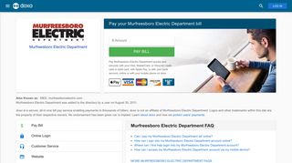 Murfreesboro Electric Department (MED): Login, Bill Pay, Customer ...