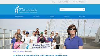 Boeing Center For Children's Wellness | MUSC Children's Hospital ...