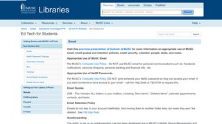 Ed Tech for Students - MUSC Library - Guides at Medical University of ...