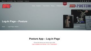 Log-In Page - Posture | Muscle&Motion - Strength ... - Muscle and Motion