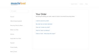 Already Ordered - MuscleFood
