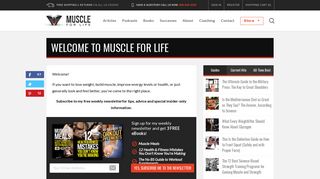 Start Here - Muscle For Life