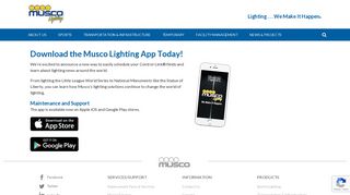 Musco Lighting App | Musco Sports Lighting |