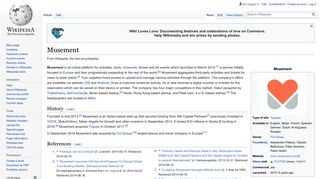 Musement - Wikipedia