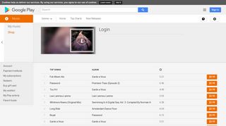 Login - Music on Google Play