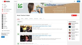 Music Teacher's Helper - YouTube