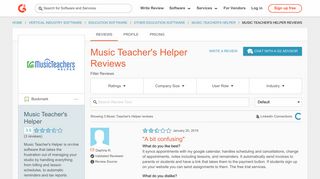 Music Teacher's Helper Reviews 2019 | G2 Crowd