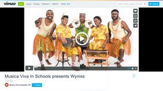 Musica Viva In Schools presents Wyniss on Vimeo
