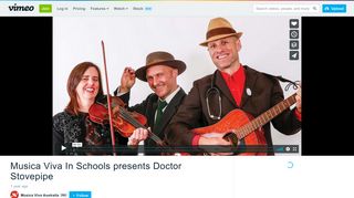 Musica Viva In Schools presents Doctor Stovepipe on Vimeo