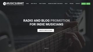 MusicSUBMIT: Music Promo for Indie Bands