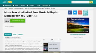 MusicTrax - Unlimited Free Music & Free Download