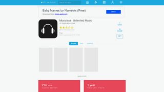 Musictrax - Unlimited Music - AppRecs