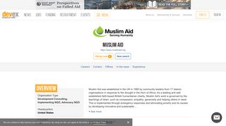 Muslim Aid | Devex