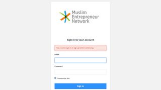 Muslim Entrepreneur Network