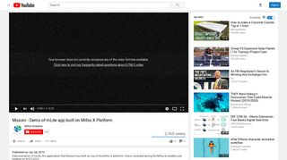 Musoni - Demo of mLite app built on Mifos X Platform - YouTube