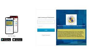 Mbarara University of Science and Technology :: Student Portal