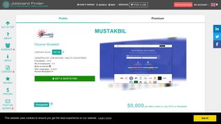 Mustakbil : Job site in Pakistan | Mustakbil | Jobboard Finder