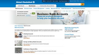 Business Accounts - Mutual of Omaha Bank