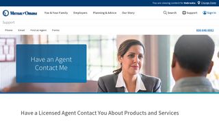 Have an Agent Contact You | Mutual of Omaha