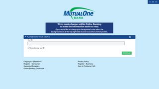 login to Online Banking through your browser - myvirtualbranch.com