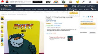 Amazon.com: Muzzy 5 in 1 Early Advantage Language Learning ...
