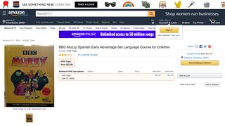 Amazon.com: BBC Muzzy Spanish Early Advantage Set Language ...