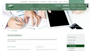 Online Banking | MVB Bank