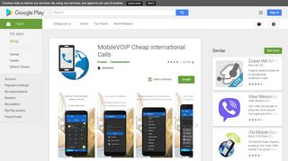 MobileVOIP Cheap international Calls - Apps on Google Play