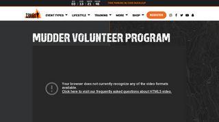 Volunteering for Tough Mudder | Mudder Volunteer Program