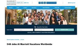 Jobs at Marriott Vacations Worldwide