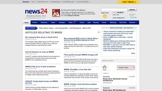 mweb on News24