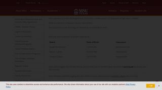 Login Help - Midwestern State University